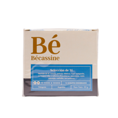 Selección de Té x15 saquitos Becassine