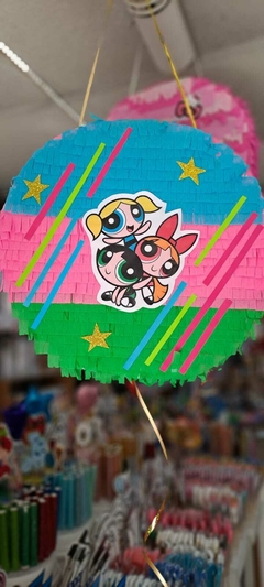Piñata de cartón "Chicas Super Poderosas"