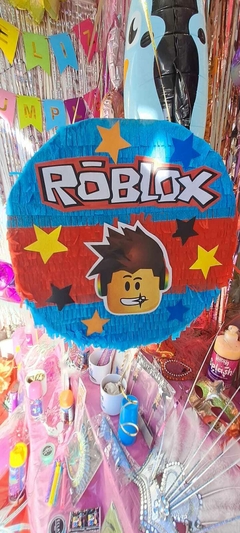 Piñata cartón "Roblox"