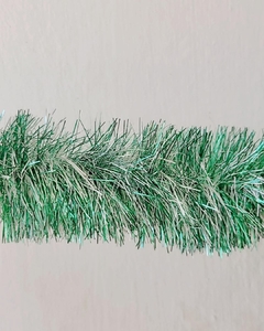 Guirnalda Boa Navideña Verde y Blanco - comprar online