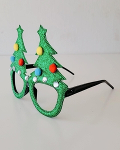 Anteojos Glitter Árbol de Navidad