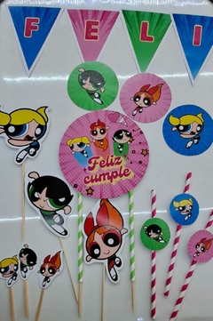Kit de decoración "Chicas SuperPoderosas"