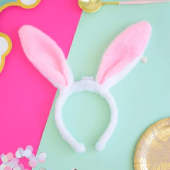 Vincha Orejas Conejo Peluche Luminosas Con Luz Led en internet