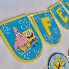 Set de guirnaldas Bob Esponja - comprar online