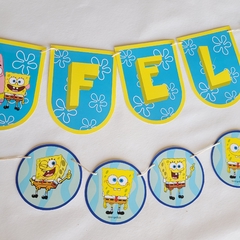 Set de guirnaldas Bob Esponja en internet