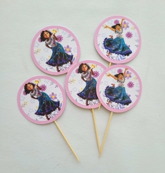 Toopers para cupcakes redondos x12 Encanto - comprar online