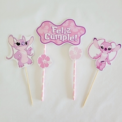 Tooper para torta de Stich Rosa en internet
