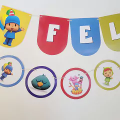 Set Banderines Pocoyo
