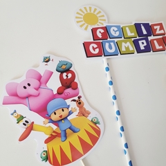 Cake Tooper Pocoyo en internet