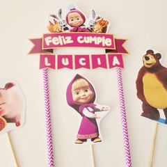 Tooper para torta Masha y el Oso