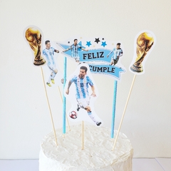 TOOPER PARA TORTA LA SELECCION - comprar online