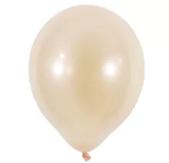 Globos latex 12" Champagne x 10