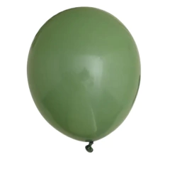 Globo Latex 12" Verde Oliva x 10 unidades