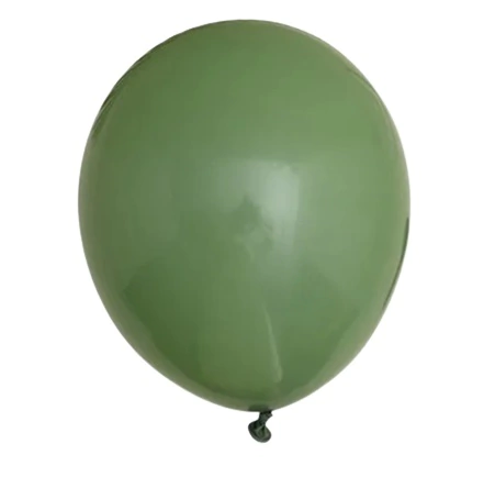 Globo Latex 12" Verde Oliva x 10 unidades