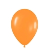 Globos latex 12" Naranja Perlado x 10