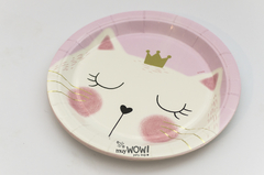 PLATO POLIPAPEL GATITO - comprar online