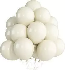 Globos latex 12" Blanco x 10 - comprar online