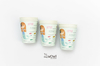 VASO SIRENITA CELESTE x 10