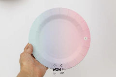 Plato Rainbow Pastel x 10 - comprar online