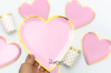 PLATO CORAZON ROSA