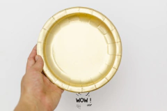 Plato Polipapel Gold x 10 - comprar online