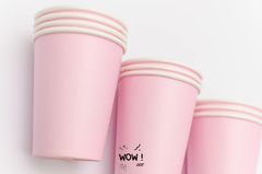 Vaso Pastel Rosa x 10 en internet