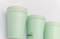 Vaso Pastel Aqua x 10 en internet