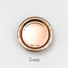 PLATO METALIZADO ROSA GOLD x 10