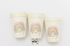 Vaso Lovely Arcoiris x 10