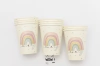 Vaso Lovely Arcoiris x 10