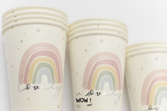 Vaso Lovely Arcoiris x 10 en internet
