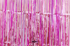 CORTINA METALIZADA ROSA en internet