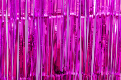 CORTINA METALIZADA FUCSIA en internet
