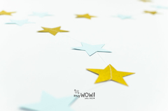 GUIRNALDAS ESTRELLAS CELESTE/ORO en internet
