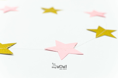 GUIRNALDAS ESTRELLAS ROSA/ORO en internet