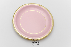 Plato Rosa Guarda Dorada en internet