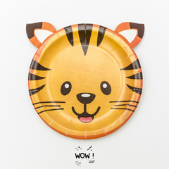 Platos Animalitos de la Selva x 6 - comprar online