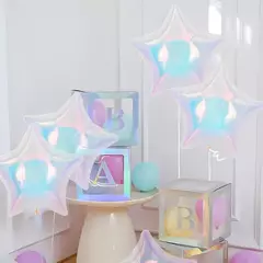 GLOBO ESTRELLA IRIDISCENTE 18" - comprar online