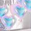 GLOBO CORAZÓN IRIDISCENTE