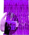 Cortina Metalizada Violeta