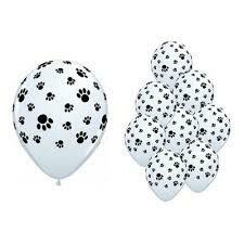GLOBO IMPRESO PATITAS DE PERRO - comprar online