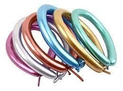 GLOBOS CHROME GLOBOLOGIA X 5 UNIDADES