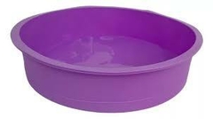 MOLDE TORTA DE SILICONA REDONDO LISO 24.5 CM DIAM - comprar online