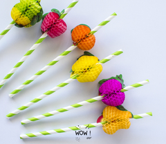 SORBETES DE POLIPAPEL PANAL DE FRUTAS X 6 Unidades - comprar online