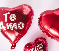 SET GLOBOS CORAZON x 3 - comprar online
