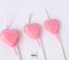 VELA CORAZON ROSA