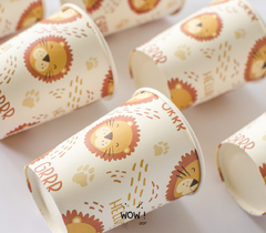VASOS DE POLIPAPEL LEON X 6 - comprar online