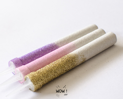 BENGALA GLITTER DORADO X 1 UNIDAD