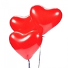 Globos corazon latex Rojo