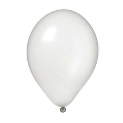 Globos latex 12" Blanco x 10